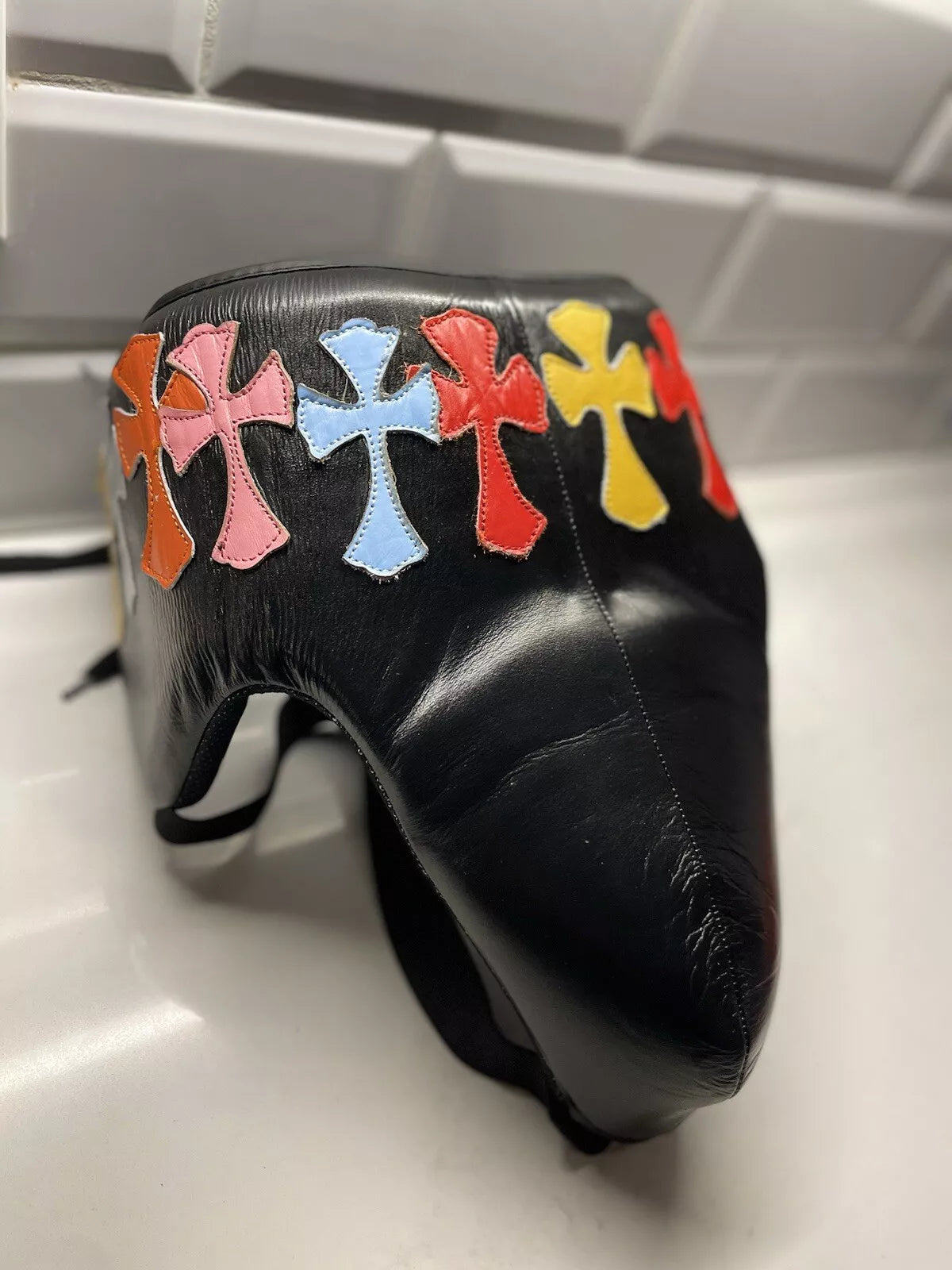 Winning Groin Guard by GlovesMate USA, Customizable Winning Groin Guard black - Image 5