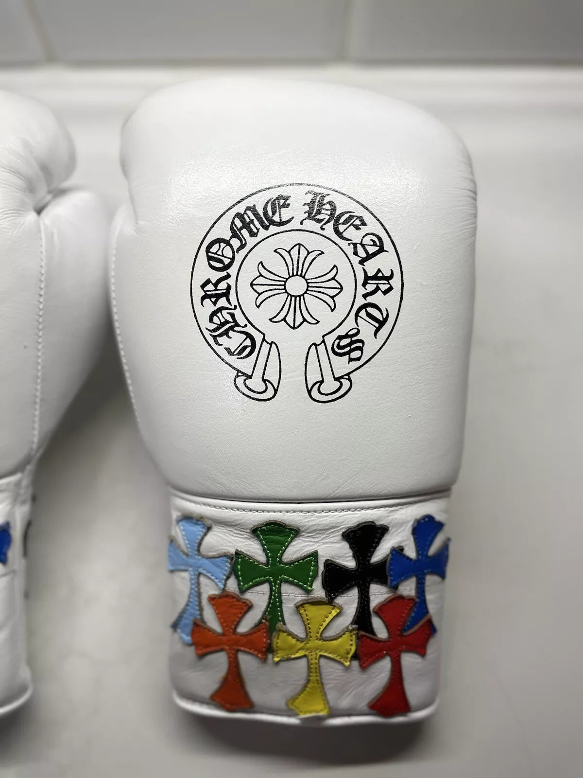 Winning boxing gloves by GlovesMate USA,  white christmas gift for men Thanksgiving gifts for him - Image 2